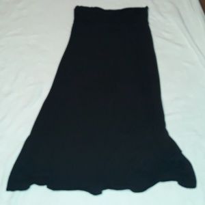 XL Black Maxi Skirt